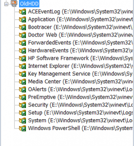 forensic edition - new entity in the tree