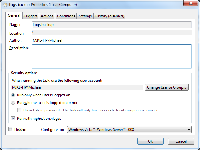 Event Logs In Windows Vista