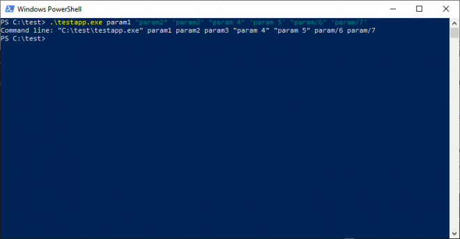 PowerShell May Spoil Command-line Arguments When Running External ...